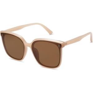image:imageSOJOS Sunglasses for Women Men Vintage Style Shades SJ2157BrownBrown