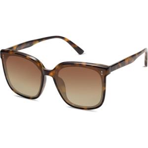 image:imageSOJOS Sunglasses for Women Men Vintage Style Shades SJ2157BrownGradient Grey