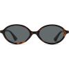 image:imageSOJOS Polarized Retro Oval Sunglasses for Women Chic Vintage 90s Y2K Sunnies UV400 Trendy Designer Sun Glasses SJ2703Brown TortoiseGrey