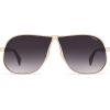 image:imageSOJOS Retro 70s Aviator Sunglasses for Women Men Trendy 2026 Oversized UV400 Metal Pilot Shades SJ1272GoldGradient Grey Purple