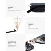 image:imageSOJOS Trendy Small Square Sunglasses Womens Retro Rimless Sun Glasses Vintage Narrow Shades SJ1280Gold  Grey Lens