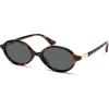 image:imageSOJOS Polarized Retro Oval Sunglasses for Women Chic Vintage 90s Y2K Sunnies UV400 Trendy Designer Sun Glasses SJ2703Brown TortoiseGrey