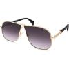 image:imageSOJOS Retro 70s Aviator Sunglasses for Women Men Trendy 2026 Oversized UV400 Metal Pilot Shades SJ1272GoldGradient Grey Purple