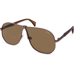 image:imageSOJOS Retro 70s Aviator Sunglasses for Women Men Trendy 2026 Oversized UV400 Metal Pilot Shades SJ1272Matte BrownBrown