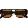 image:imageSOJOS Retro Flat Top Double Bridge Square Polarized Sunglasses for Women Men UV400 Designer Pilot Shades SJ2686Brown Tortoise FrameBrown Lens