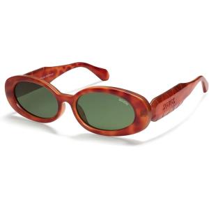 image:imageSOJOS Ocean Collection Retro Oval Polarized Sunglasses for Kids Girls Boys Recycled Plastic Frame Sunlight STortoiseGreen