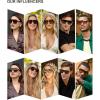 image:imageSOJOS Retro Thick Polarized Aviator Sunglasses for Women Men Large Trendy Bold Square Pilot Shades SJ2385Shiny BlackYellow Light Tint Lowpolarization