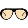 image:imageSOJOS Trendy Oversized Polarized Aviator Sunglasses Womens Men Retro Vintage 70s Style UV Protection Sun Glasses SJ2390BlackLight Brown