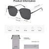 image:imageSOJOS Trendy Square Oversized Sunglasses Womens Mens UV400 Big Large Designer Shades SJ1082BlackDark Grey