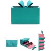 image:imageSOJOS Foldable Travel Sunglass Case 4 Slots Sunglasses Holder women men Portable Space Saving Glasses Organizer SA525