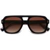 Black/Reddish Brown Gradient
