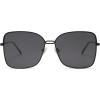 image:imageSOJOS Trendy Square Oversized Sunglasses Womens Mens UV400 Big Large Designer Shades SJ1082BlackDark Grey