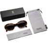 image:imageSOJOS Retro Oval Polarized Sunglasses for Women Men 90s Vintage UV400 Protection Tiny Sun Glasses SJ2286BrownGrey