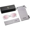 image:imageSOJOS Retro Oval Polarized Sunglasses for Women Men 90s Vintage UV400 Protection Tiny Sun Glasses SJ2286WhitePink Mirrored