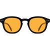 image:imageSOJOS Retro Vintage Polarized Sunglasses for Women Men Classic Square Panto Shades SJ2626BlackYellow Tint