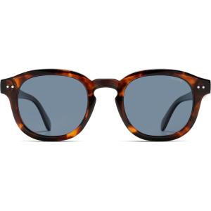 image:imageSOJOS Retro Vintage Polarized Sunglasses for Women Men Classic Square Panto Shades SJ2626TortoiseDark Blue