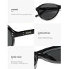image:imageSOJOS Retro Aviator Polarized Sunglasses for Women Men Vintage 70s Style UV Protection Sun Glasses SJ2701BlackGrey