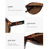image:imageSOJOS Retro Aviator Polarized Sunglasses for Women Men Vintage 70s Style UV Protection Sun Glasses SJ2701TortoiseBrown