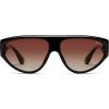 image:imageSOJOS Trendy Polarized Aviator Sunglasses Womens Mens Large 80s 90s Style Retro Vintage Shades SJ2705BlackGradient Reddish Brown