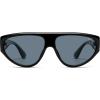 image:imageSOJOS Trendy Polarized Aviator Sunglasses Womens Mens Large 80s 90s Style Retro Vintage Shades SJ2705BlackGreyish Blue