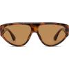 image:imageSOJOS Trendy Polarized Aviator Sunglasses Womens Mens Large 80s 90s Style Retro Vintage Shades SJ2705Orange TortoiseBrown