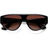 image:imageSOJOS Trendy Polarized Aviator Sunglasses Womens Mens Large 80s 90s Style Retro Vintage Shades SJ2705BlackGradient Reddish Brown