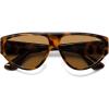 Orange Tortoise/Brown