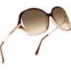 image:imageSOJOS 2026 Oversized Butterfly Sunglasses for Women with Gold ArmsBeach Sun UV Protection ShadesBrownBrown