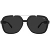 image:imageSOJOS Big Trendy Polarized Aviator Sunglasses for Women Men 80s 90s Retro Square Aviators Sun Glasses SJ2672BlackGrey