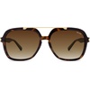 image:imageSOJOS Big Trendy Polarized Aviator Sunglasses for Women Men 80s 90s Retro Square Aviators Sun Glasses SJ2672Brown TortoiseBrown