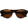 image:imageSOJOS Polarized Retro Oval Cat Eye Sunglasses for Women 90s Small Y2K Vintage TR90 Sun Glasses SJ2727Brown TortoiseBrown