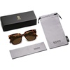 image:imageSOJOS Polarized Sunglasses for Women Men Trendy Square Large Sun Glasses SJ2149Brown TortoiseBrown