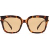 image:imageSOJOS Polarized Sunglasses for Women Men Trendy Square Large Sun Glasses SJ2149BrownLight Brown