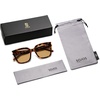 image:imageSOJOS Polarized Sunglasses for Women Men Trendy Square Large Sun Glasses SJ2149BrownLight Brown
