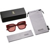 image:imageSOJOS Polarized Sunglasses for Women Men Trendy Square Large Sun Glasses SJ2149RedLight Red