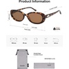 image:imageSOJOS Retro Oval Polarized Sunglasses for Women Men Vintage 90s Style Womens Mens Sunnies Sun Glasses SJ2369Brown TortoiseBrown