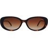 image:imageSOJOS Retro Oval Polarized Sunglasses for Women Men Vintage 90s Style Womens Mens Sunnies Sun Glasses SJ2369TortoiseBrown Grading
