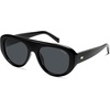 image:imageSOJOS Retro Oversized Aviator Polarized Sunglasses for Women Trendy Shades Vintage Style Chic Sun Glasses SJ2706Black  Grey Lens