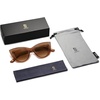 image:imageSOJOS Retro Small Vintage Cat Eye Sunglasses for Women Cute Fashion UV400 Sunnies SJ2939Dark BrownBrown