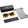 image:imageSOJOS Retro Small Vintage Cat Eye Sunglasses for Women Cute Fashion UV400 Sunnies SJ2939Mustard GreenBrown
