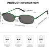 image:imageSOJOS Trendy Rectangle Sunglasses Womens Mens Retro 80s 90s Y2k Chic Narrow Thin Skinny Sunnies SJ1187GreenGrey