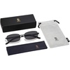 image:imageSOJOS Trendy Rectangle Sunglasses Womens Mens Retro 80s 90s Y2k Chic Narrow Thin Skinny Sunnies SJ1187Matt BlackGrey