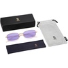image:imageSOJOS Trendy Rectangle Sunglasses Womens Mens Retro 80s 90s Y2k Chic Narrow Thin Skinny Sunnies SJ1187Rose GoldPurple