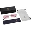 image:imageSOJOS Trendy Rectangle Sunglasses Womens Mens Retro 80s 90s Y2k Chic Narrow Thin Skinny Sunnies SJ1187SilverTinted Pink