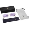 image:imageSOJOS Trendy Rectangle Sunglasses Womens Mens Retro 80s 90s Y2k Chic Narrow Thin Skinny Sunnies SJ1187SilverTinted Purple