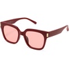 image:imageSOJOS Polarized Sunglasses for Women Men Trendy Square Large Sun Glasses SJ2149RedLight Red