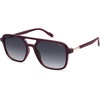 image:imageSOJOS Retro Aviator Sunglasses for Women MenTrendy Rectangle Womens Mens Shades Sun Glasses SJ2202Red Frame Blue Grading Lens
