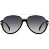 image:imageSOJOS Retro Oversized Polarized Aviator Sunglasses for Women Men Trendy Vintage Square Sun Glasses SJ2681BlackGrey Grading