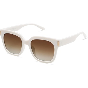image:imageSOJOS Polarized Sunglasses for Women Men Trendy Square Large Sun Glasses SJ2149Beige