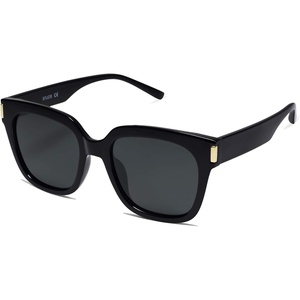 image:imageSOJOS Polarized Sunglasses for Women Men Trendy Square Large Sun Glasses SJ2149BlackGrey